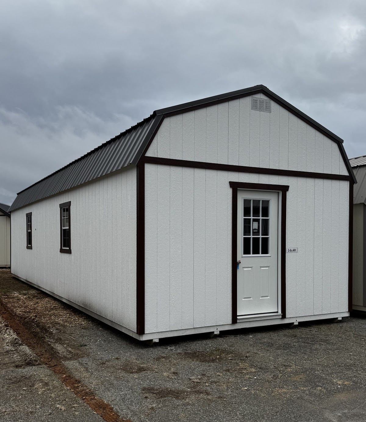 14x40 Lofted Barn Shed (53590)