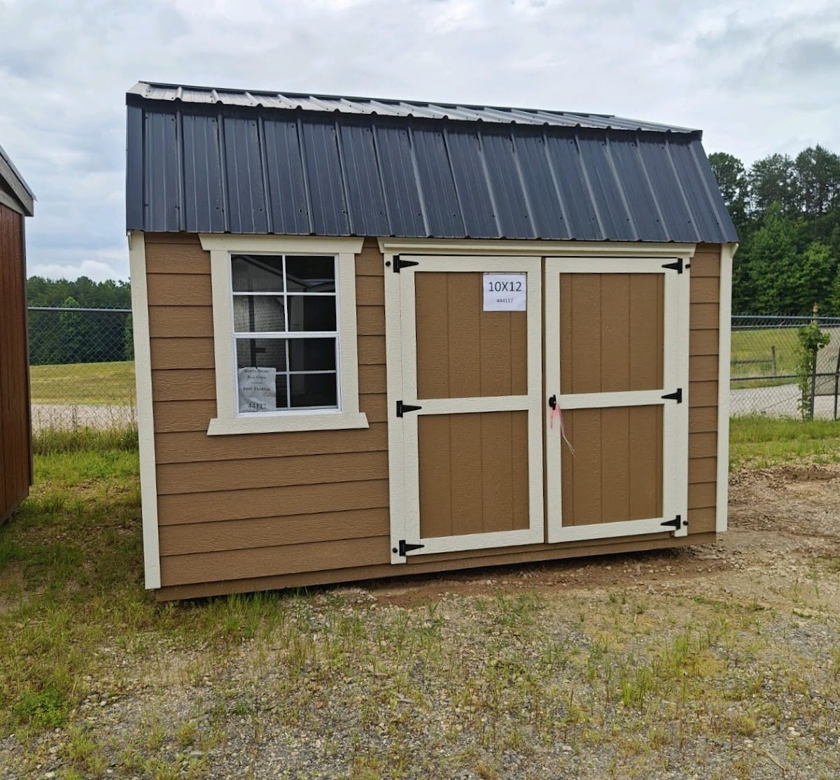 10x12 Side Lofted Barn (44117)