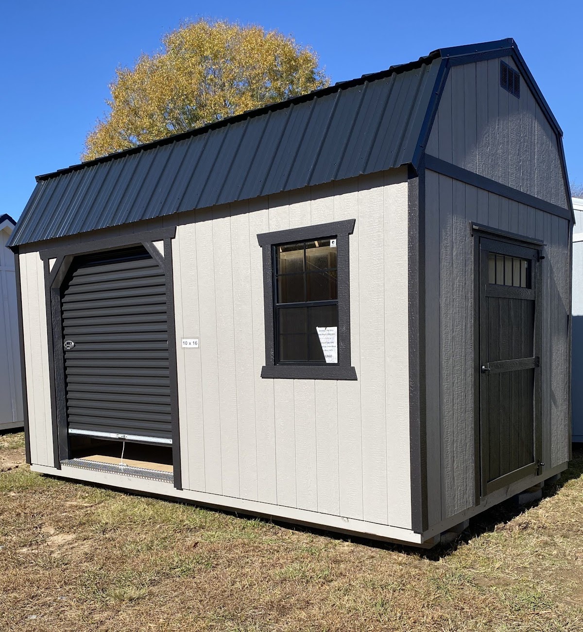 10x16 Lofted Barn Shed (56860)