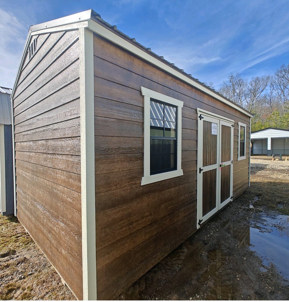 10x20 Side A-Frame Shed (46922)