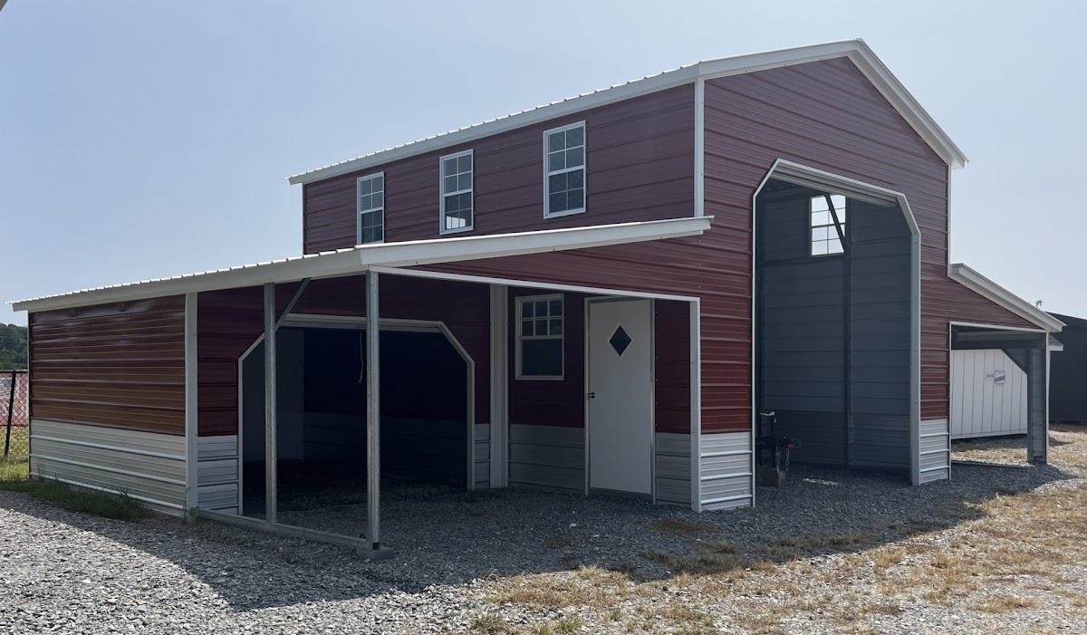 42x25x14x7 Horse Barn