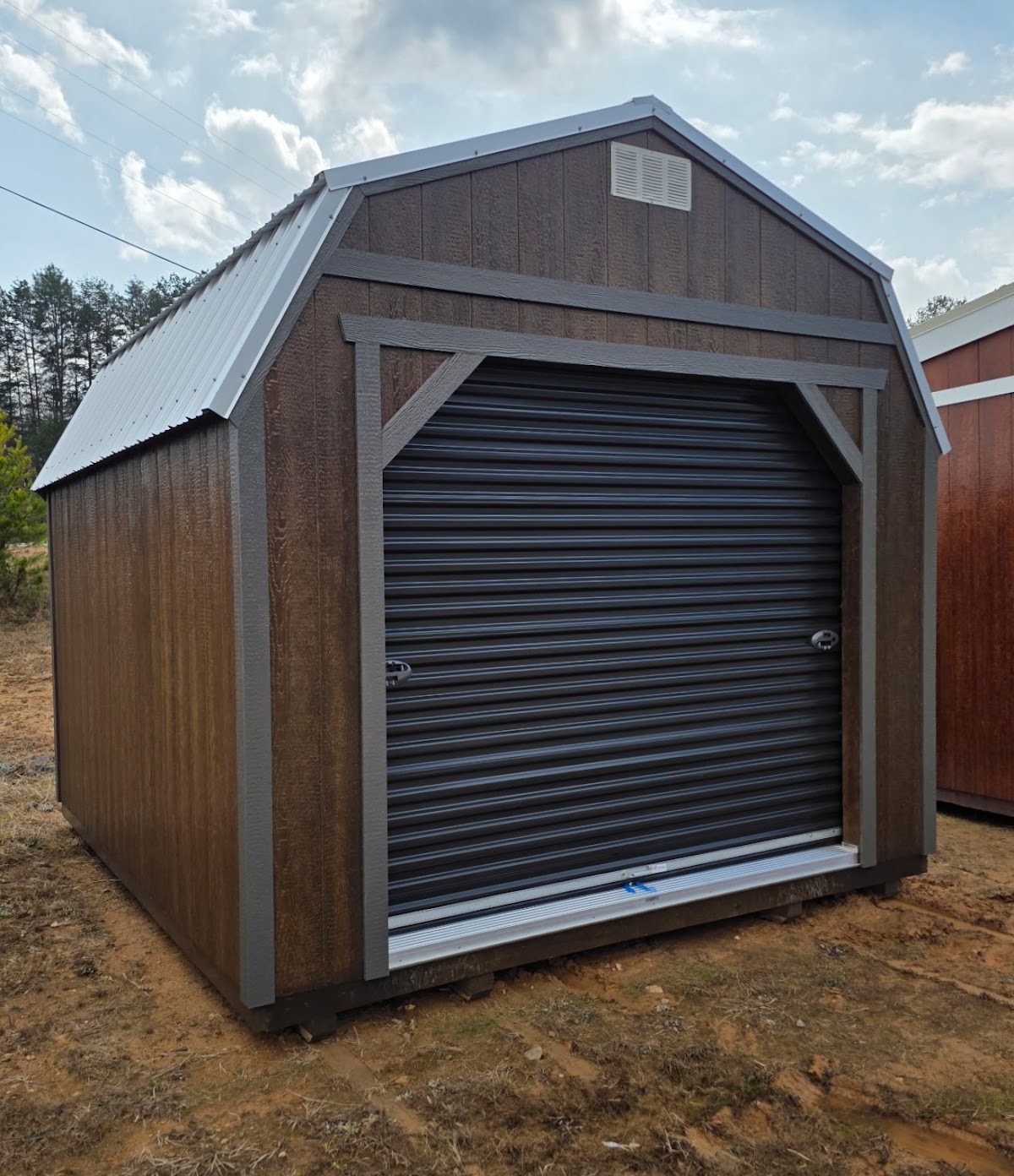 12x12 Lofted Garage (58688)