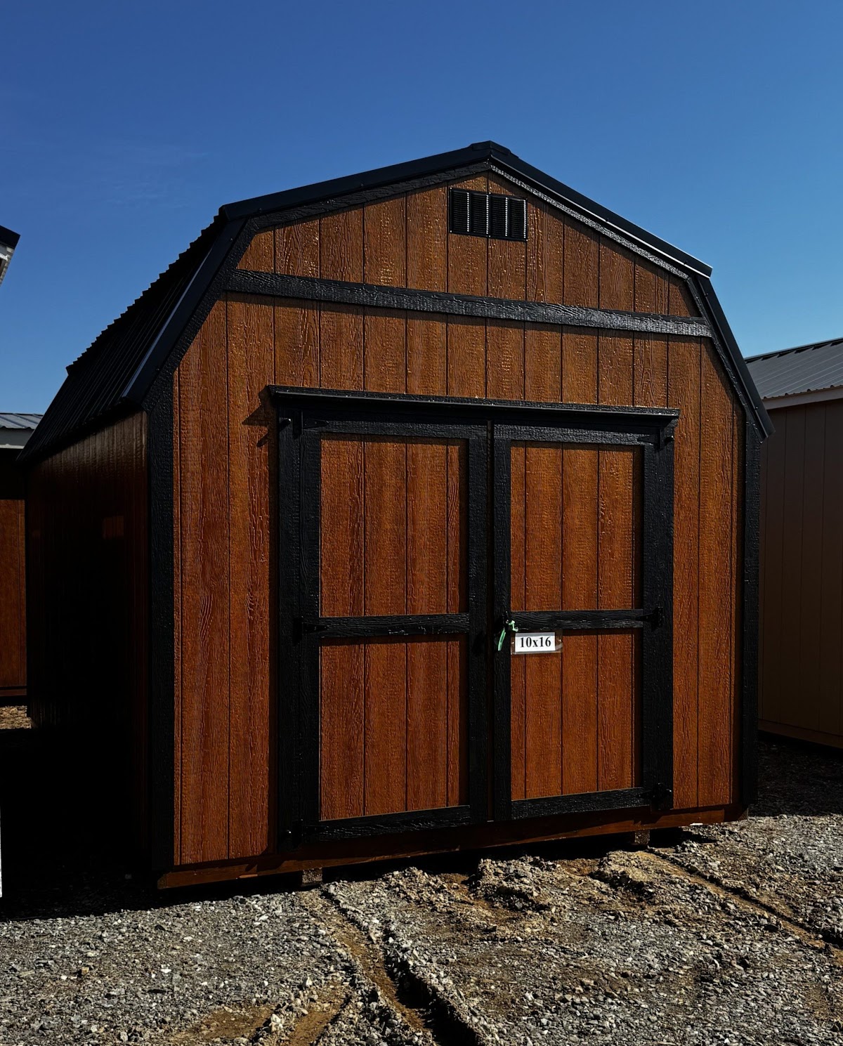 10x16 Lofted Barn Shed (58043)